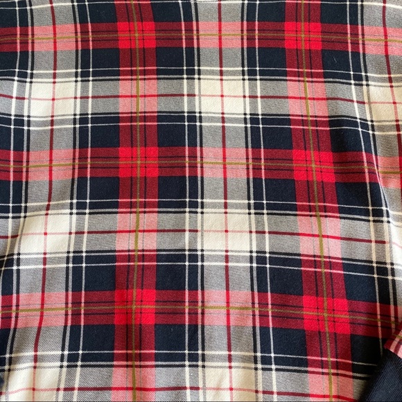 Forever 21 Red Black Plaid Pullover Sweatshirt - Picture 2 of 4